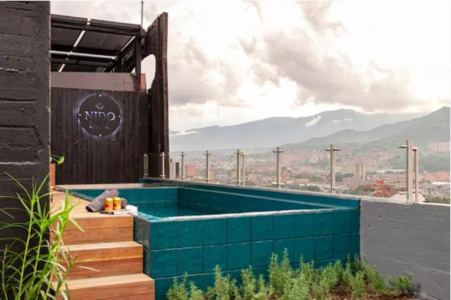 Nido Sky Aparthotel Medellín Exteriör bild