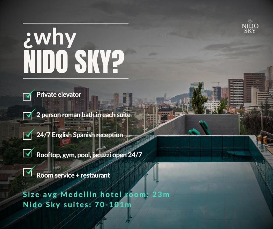 Nido Sky Aparthotel Medellín Exteriör bild